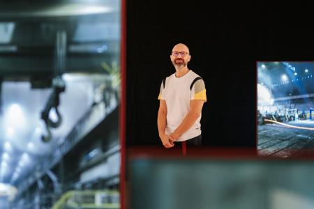 Odprtje razstave Viktorja Popovića Brez naslova